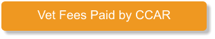 Vet Fees Paid by CCAR